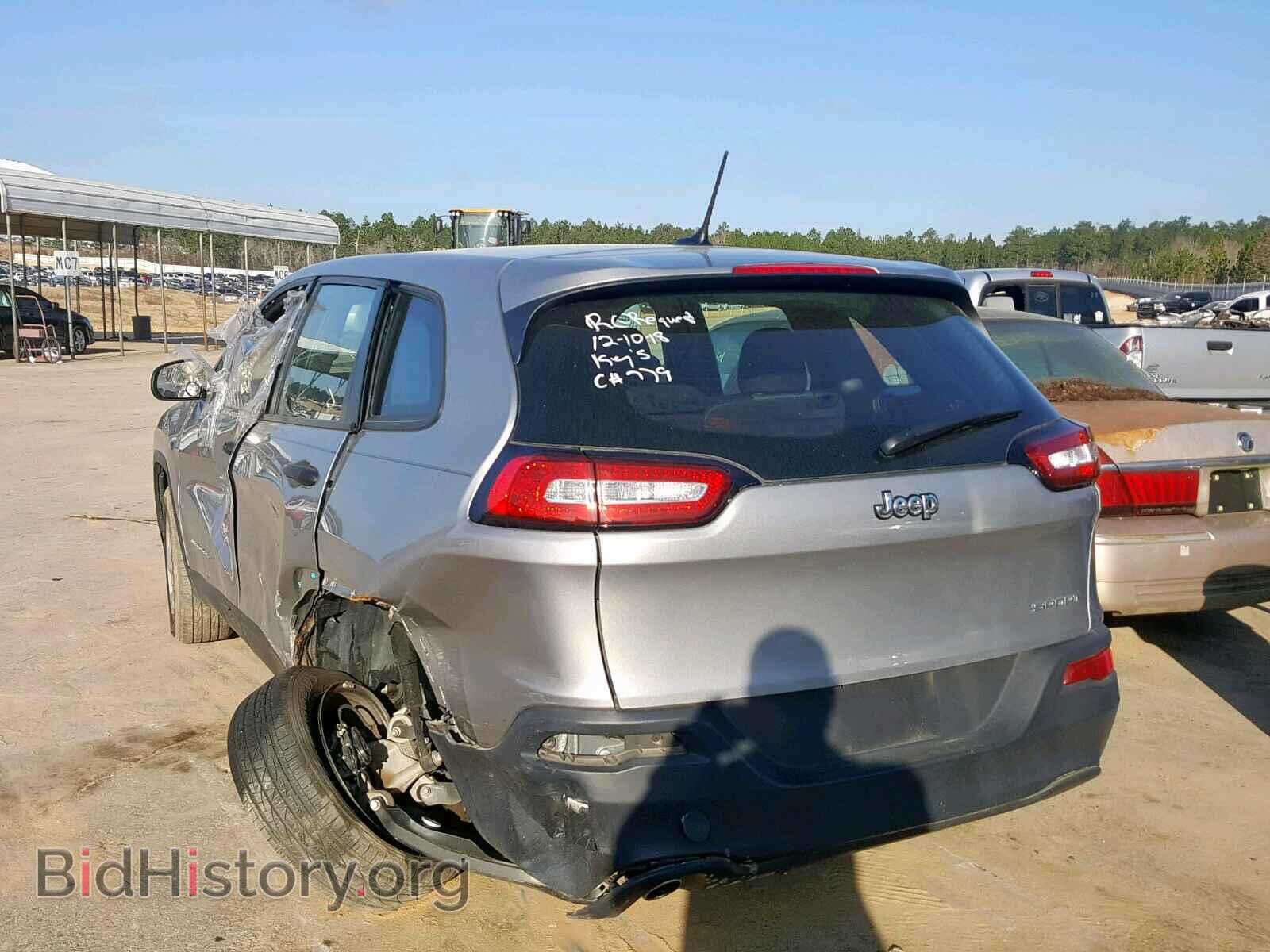 2017 JEEP CHEROKEE S - VIN: 1C4PJLAB1HW559644 - Фото 3