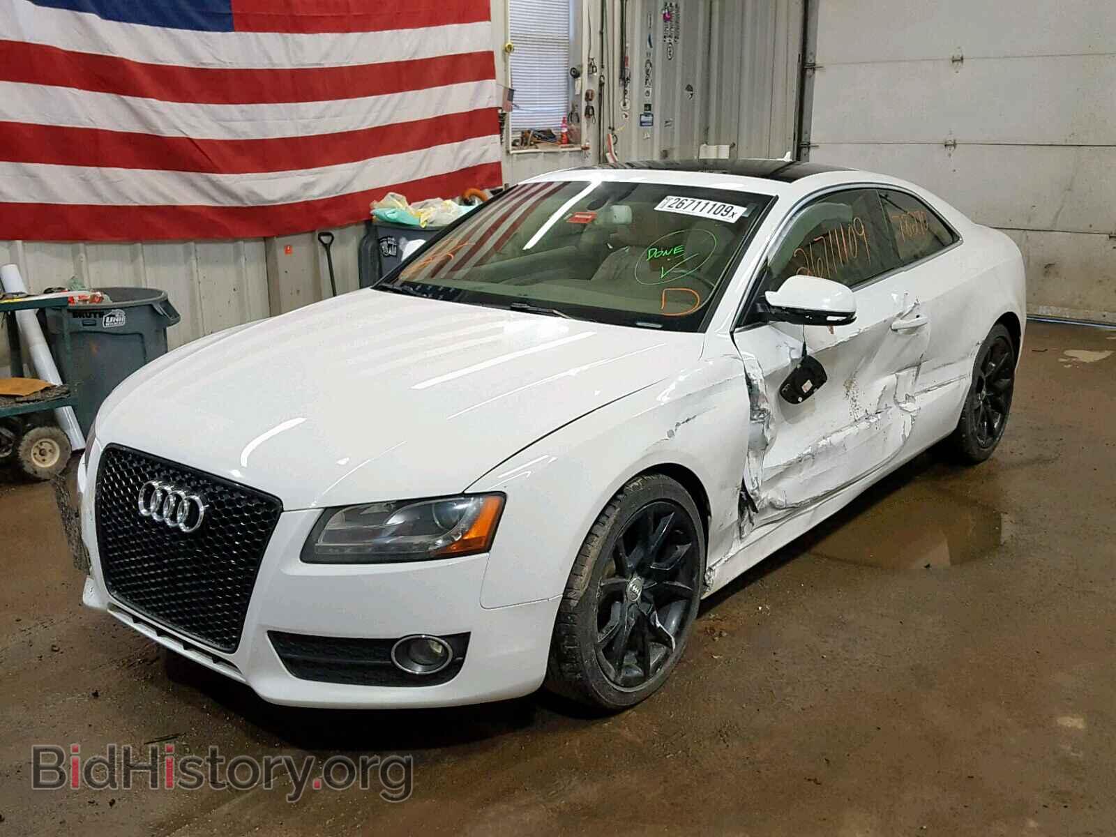 2012 AUDI A5 PREMIUM - VIN: WAULFAFR8CA033945 - Фото 2