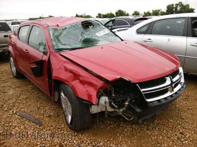 Фотография 1C3CDZAB9DN588936 - DODGE AVENGER 2013