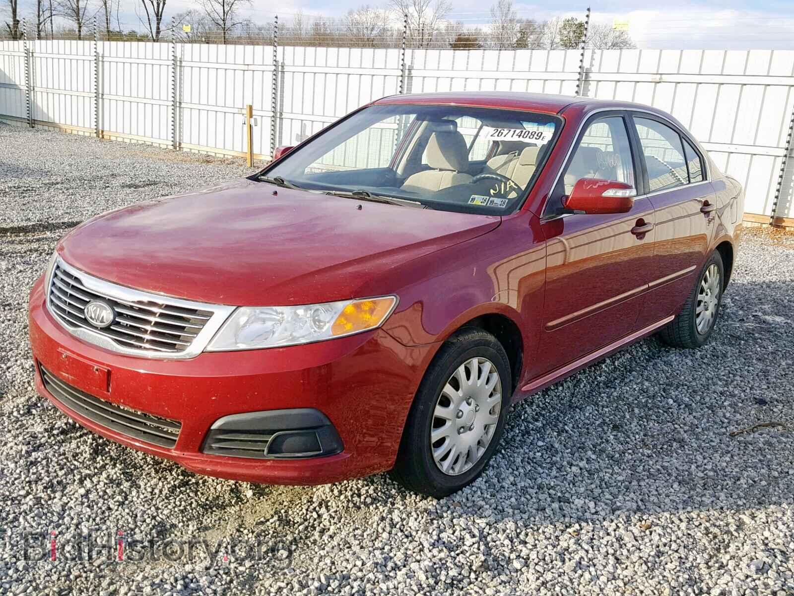 2009 KIA OPTIMA - VIN: KNAGE228095295774 - Фото 2