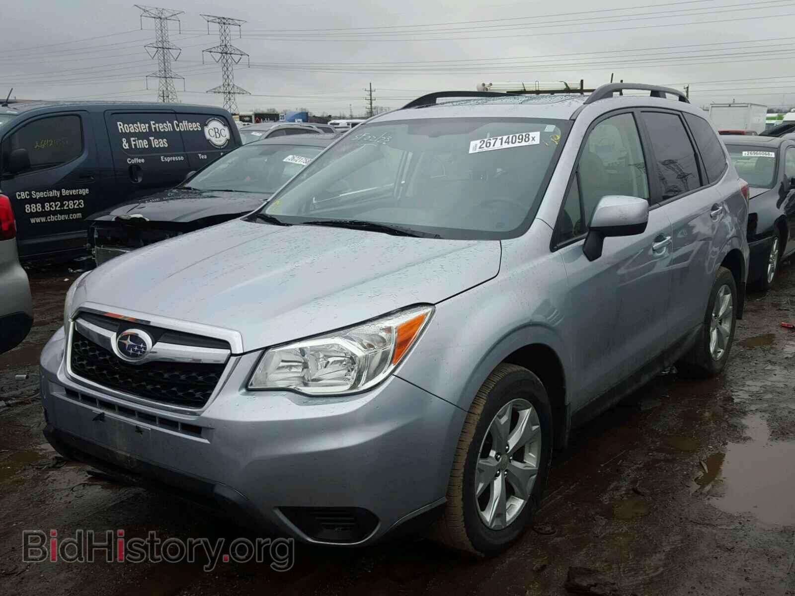 2014 SUBARU FORESTER - VIN: JF2SJAEC7EH400677 - Фото 2