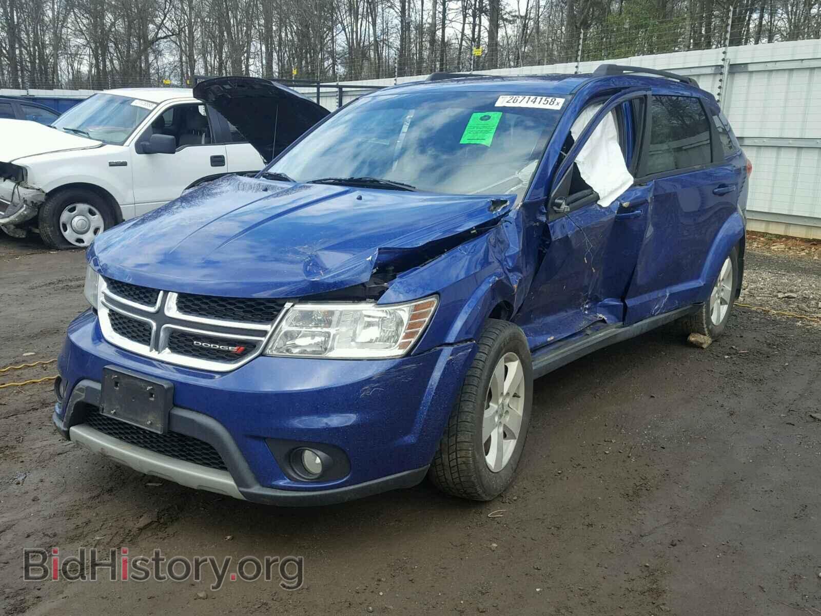 2012 DODGE JOURNEY - VIN: 3C4PDCBG5CT396125 - Фото 2