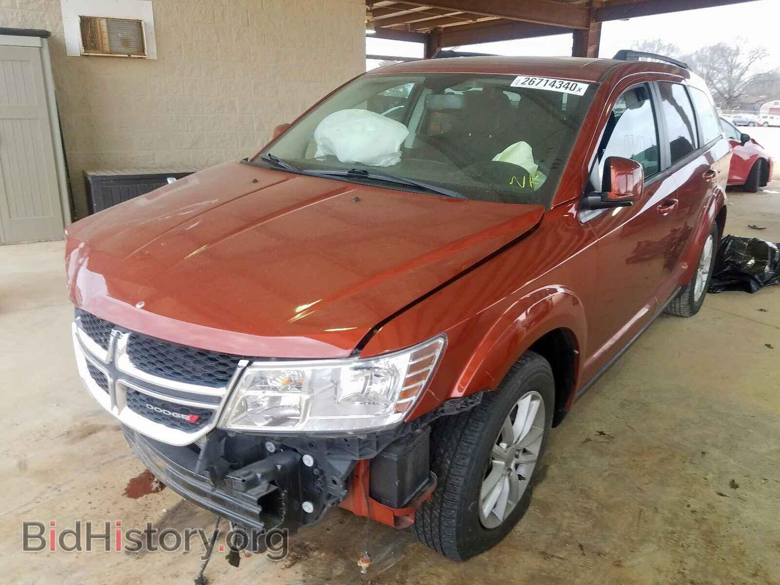 2014 DODGE JOURNEY - VIN: 3C4PDCBB1ET166217 - Фото 2