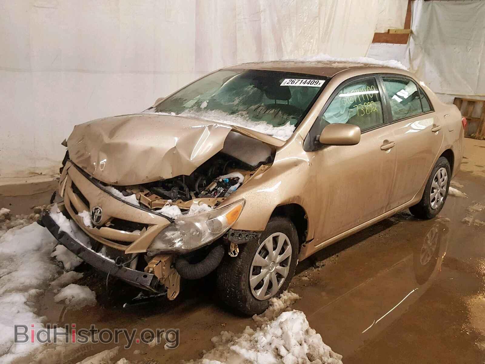 2011 TOYOTA COROLLA BA - VIN: 2T1BU4EEXBC743251 - Фото 2