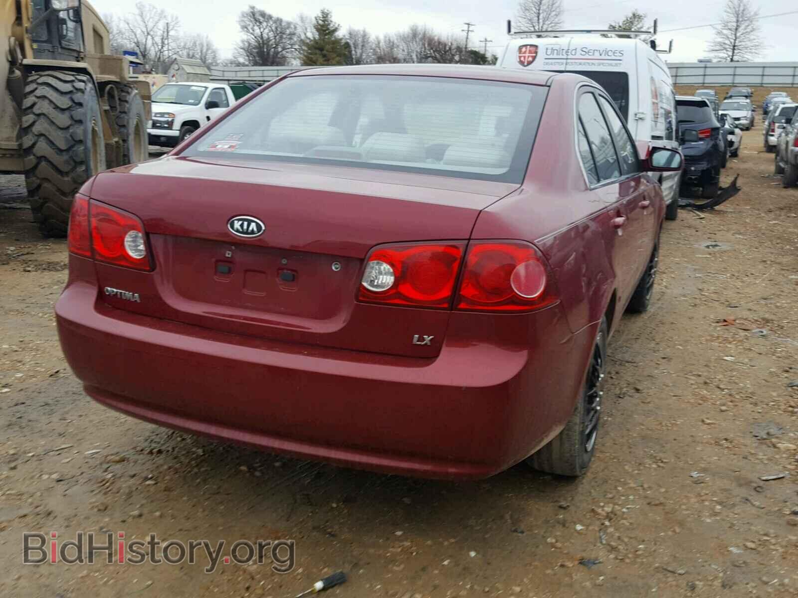 2007 KIA OPTIMA - VIN: KNAGE123775137170 - Фото 4