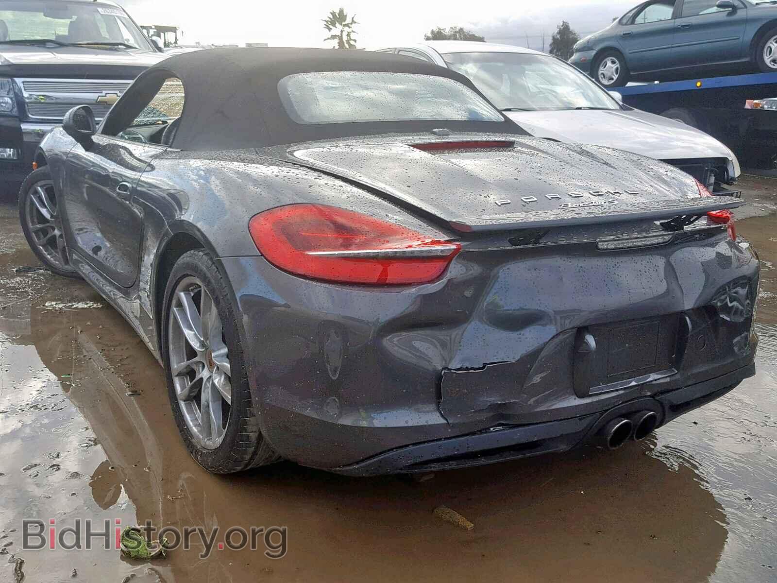 2014 PORSCHE BOXSTER - VIN: WP0CB2A81ES140139 - Фото 3