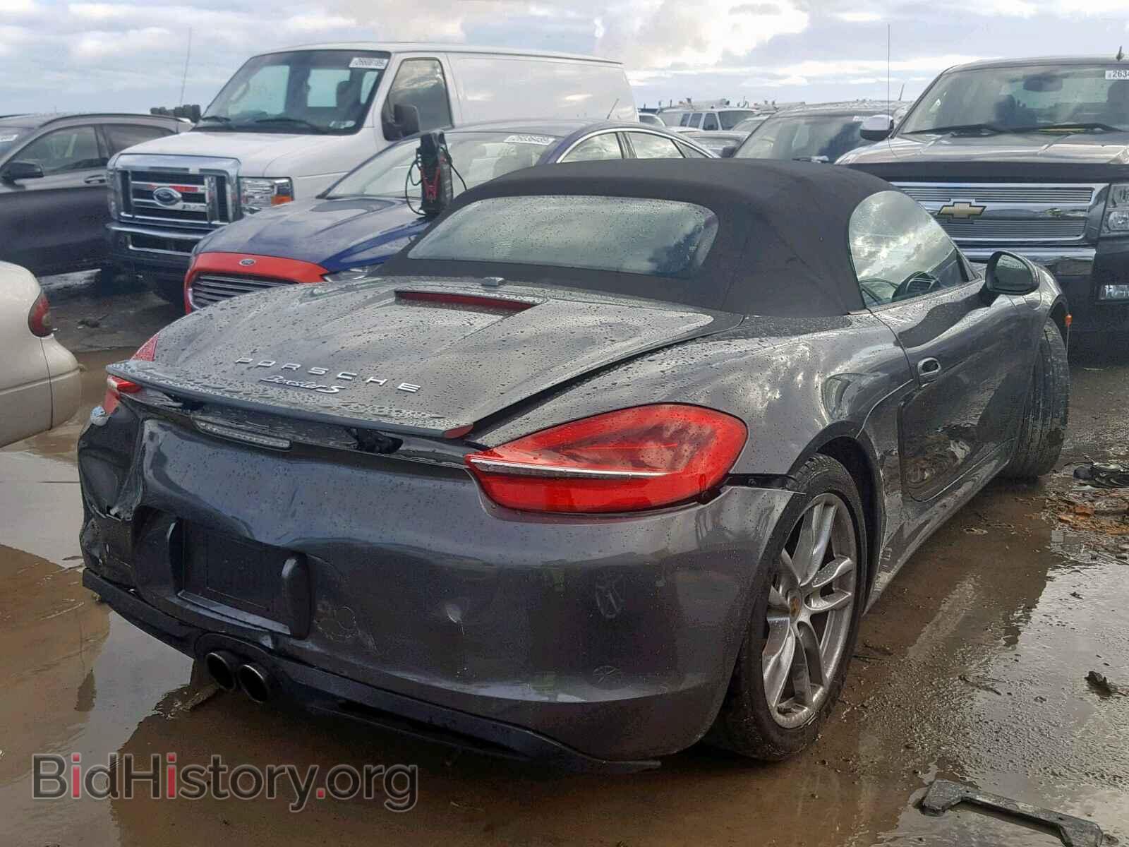 2014 PORSCHE BOXSTER - VIN: WP0CB2A81ES140139 - Фото 4