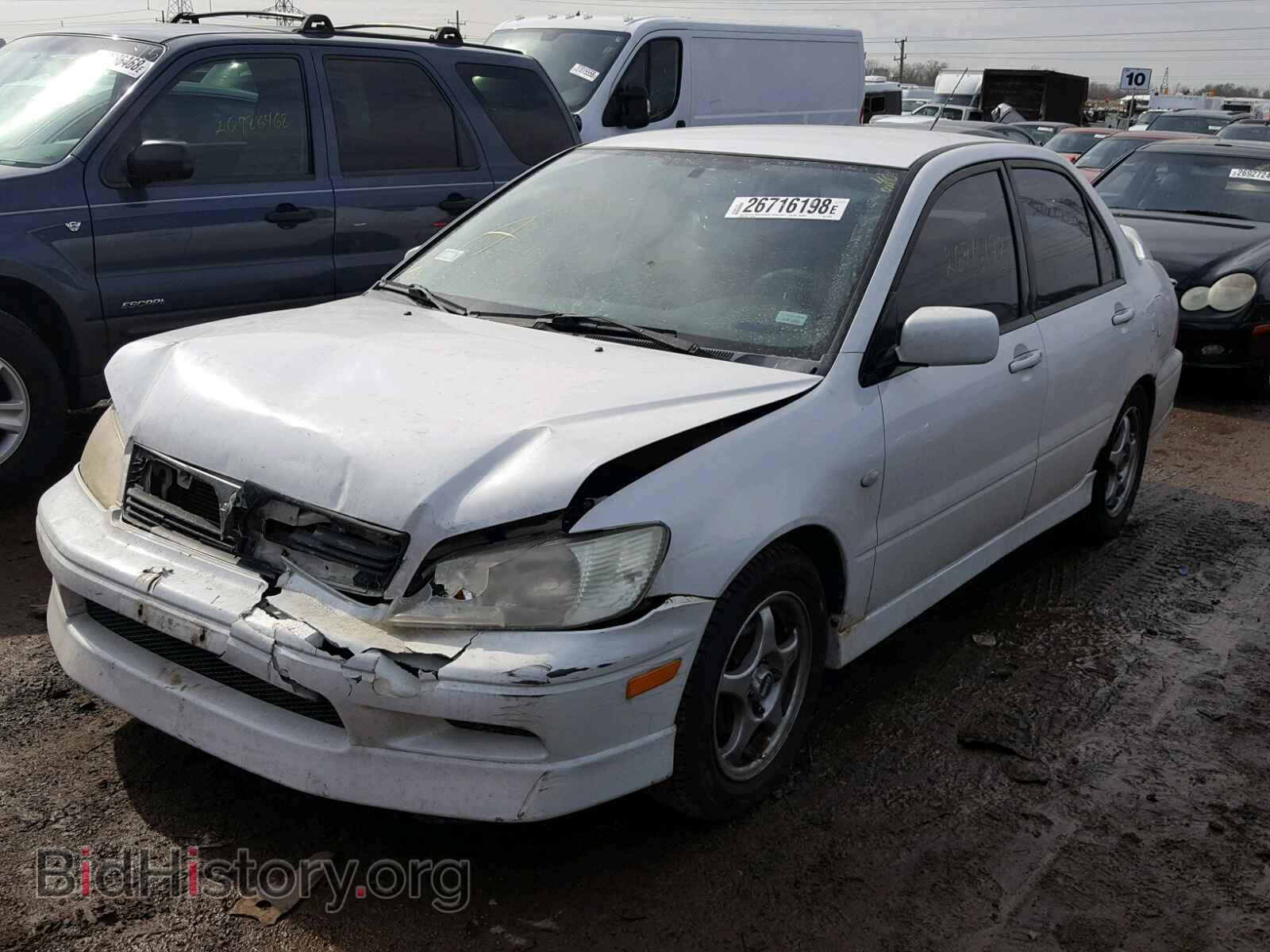 2002 MITSUBISHI LANCER - VIN: JA3AJ86E02U073303 - Фото 2