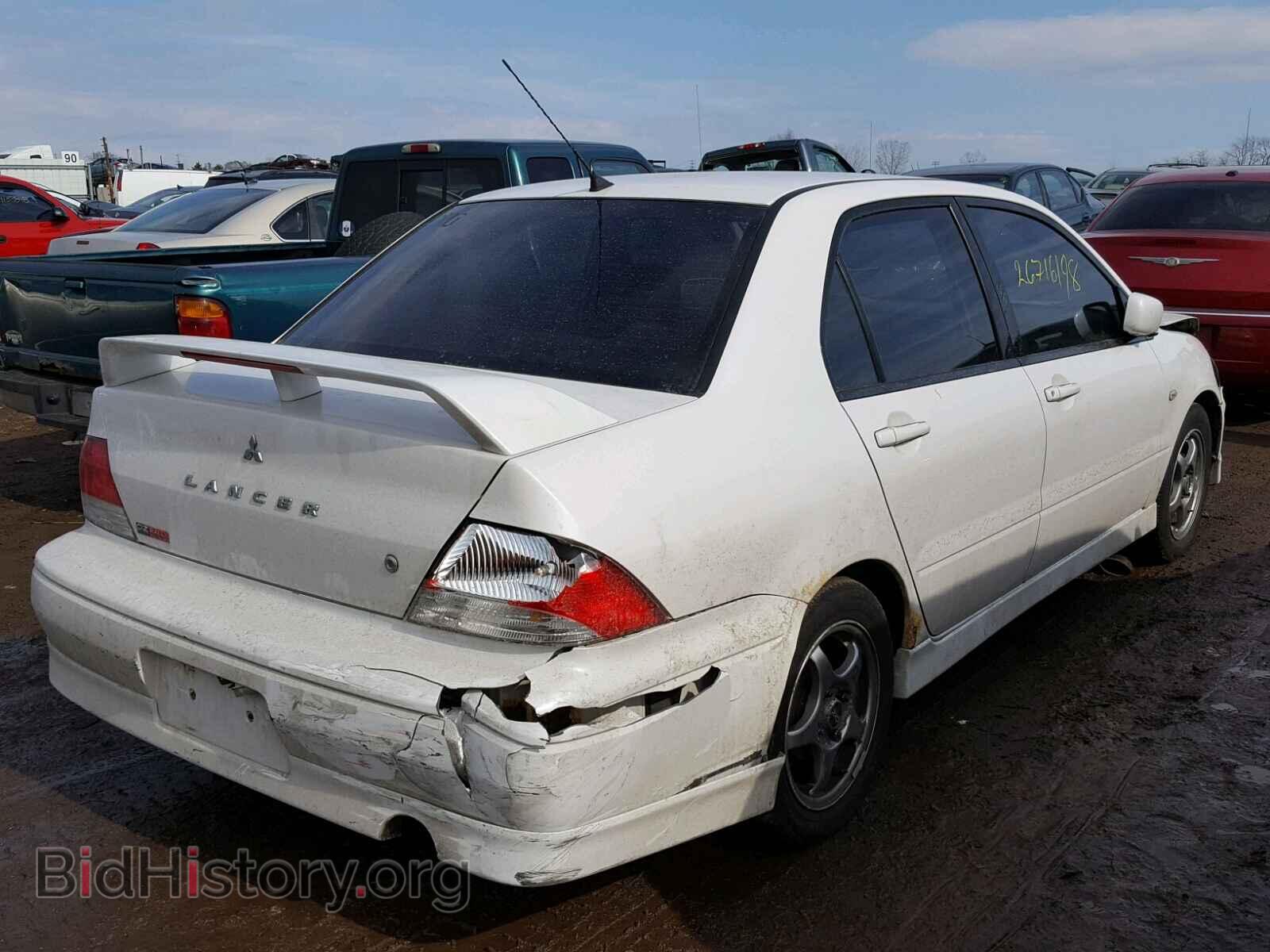 2002 MITSUBISHI LANCER - VIN: JA3AJ86E02U073303 - Фото 4