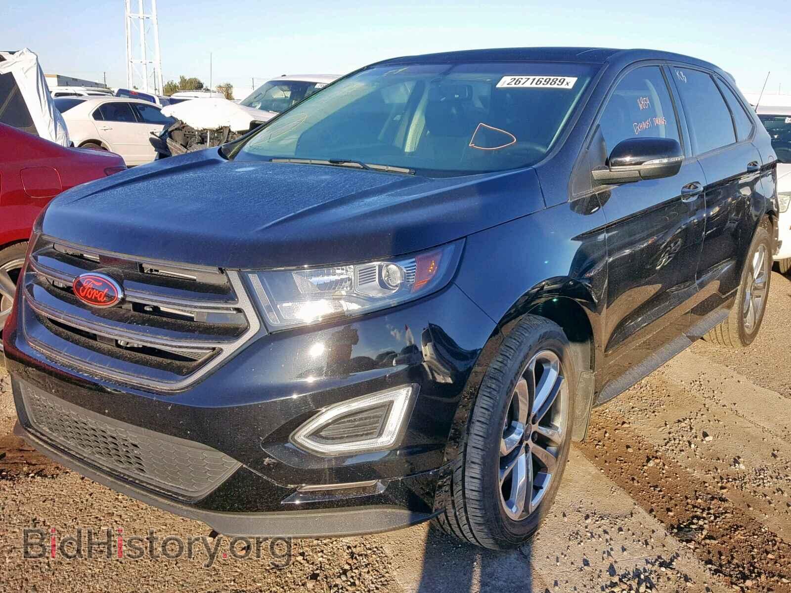 2016 FORD EDGE - VIN: 2FMPK4AP0GBB71380 - Фото 2