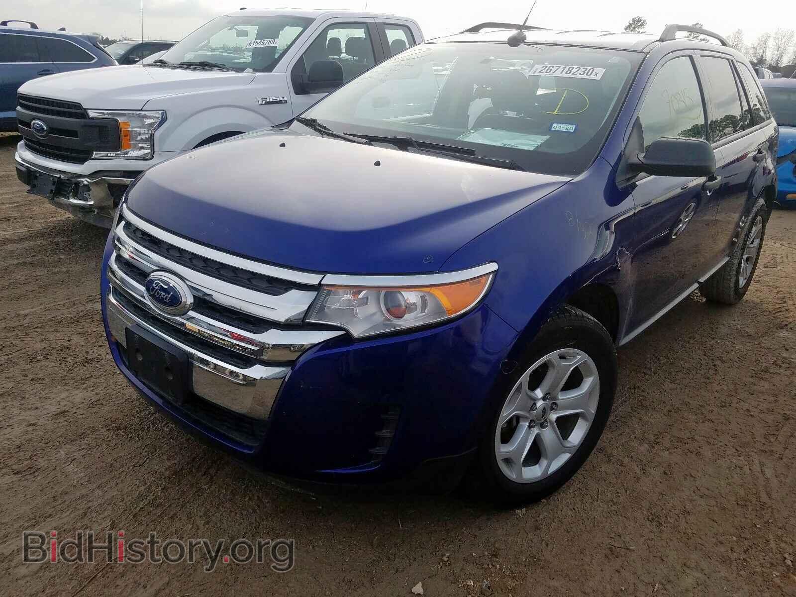 2013 FORD EDGE - VIN: 2FMDK3G93DBB23664 - Фото 2