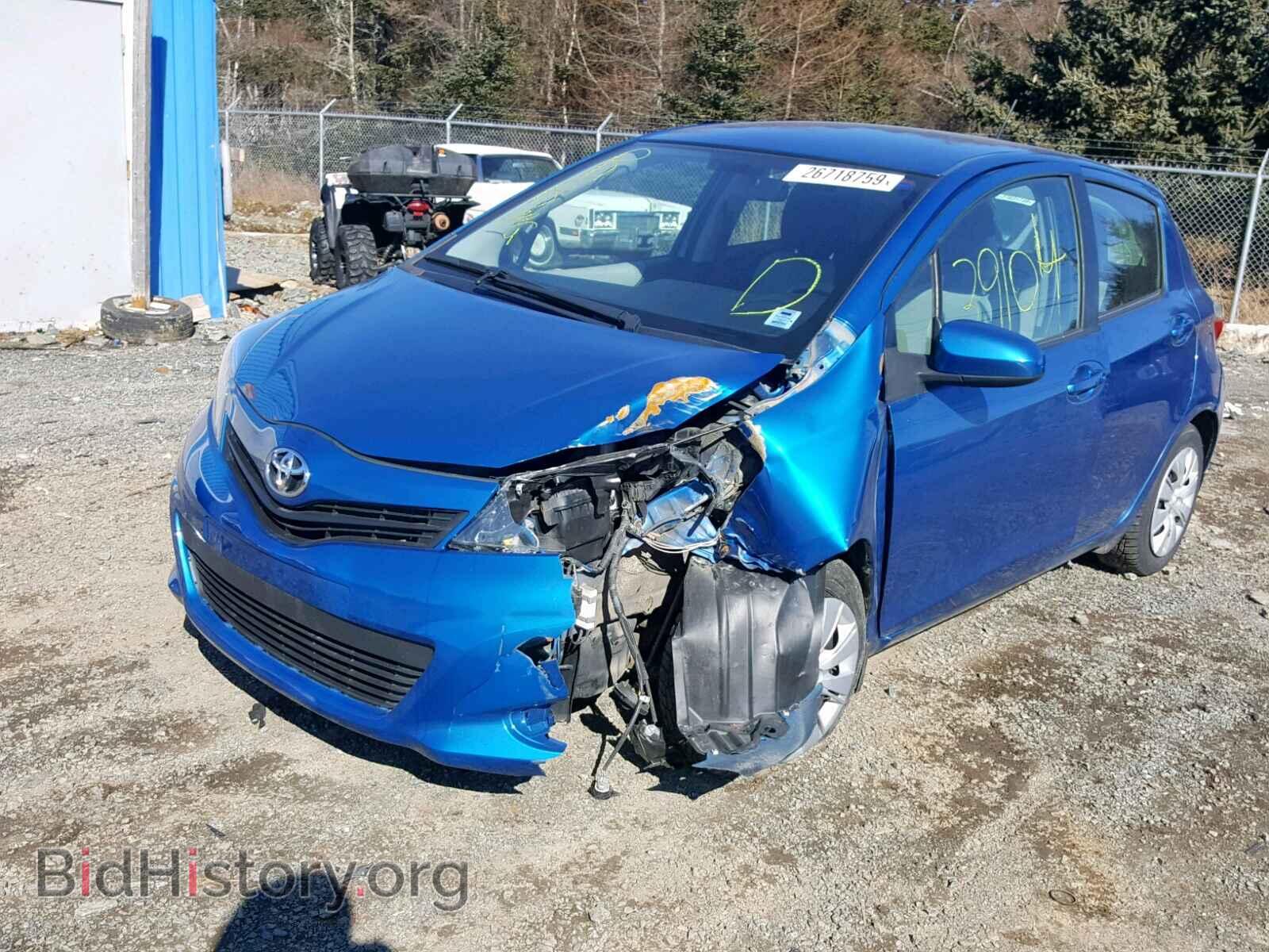 2012 TOYOTA YARIS - VIN: JTDKTUD35CD514144 - Фото 2