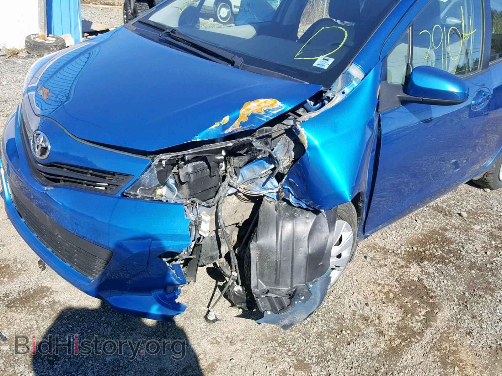 2012 TOYOTA YARIS - VIN: JTDKTUD35CD514144 - Фото 9