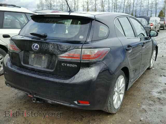 2012 LEXUS CT 200 - VIN: JTHKD5BH7C2099789 - Фото 4