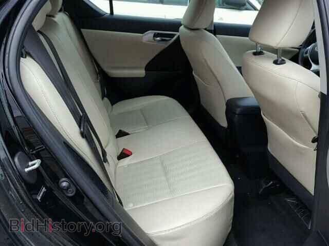 2012 LEXUS CT 200 - VIN: JTHKD5BH7C2099789 - Фото 6
