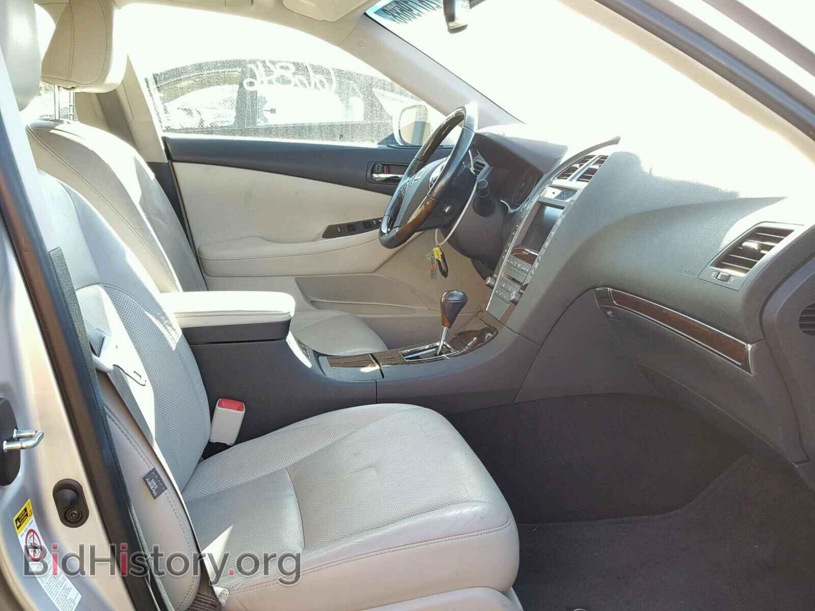 2010 LEXUS ES350 - VIN: JTHBK1EG6A2403113 - Фото 5