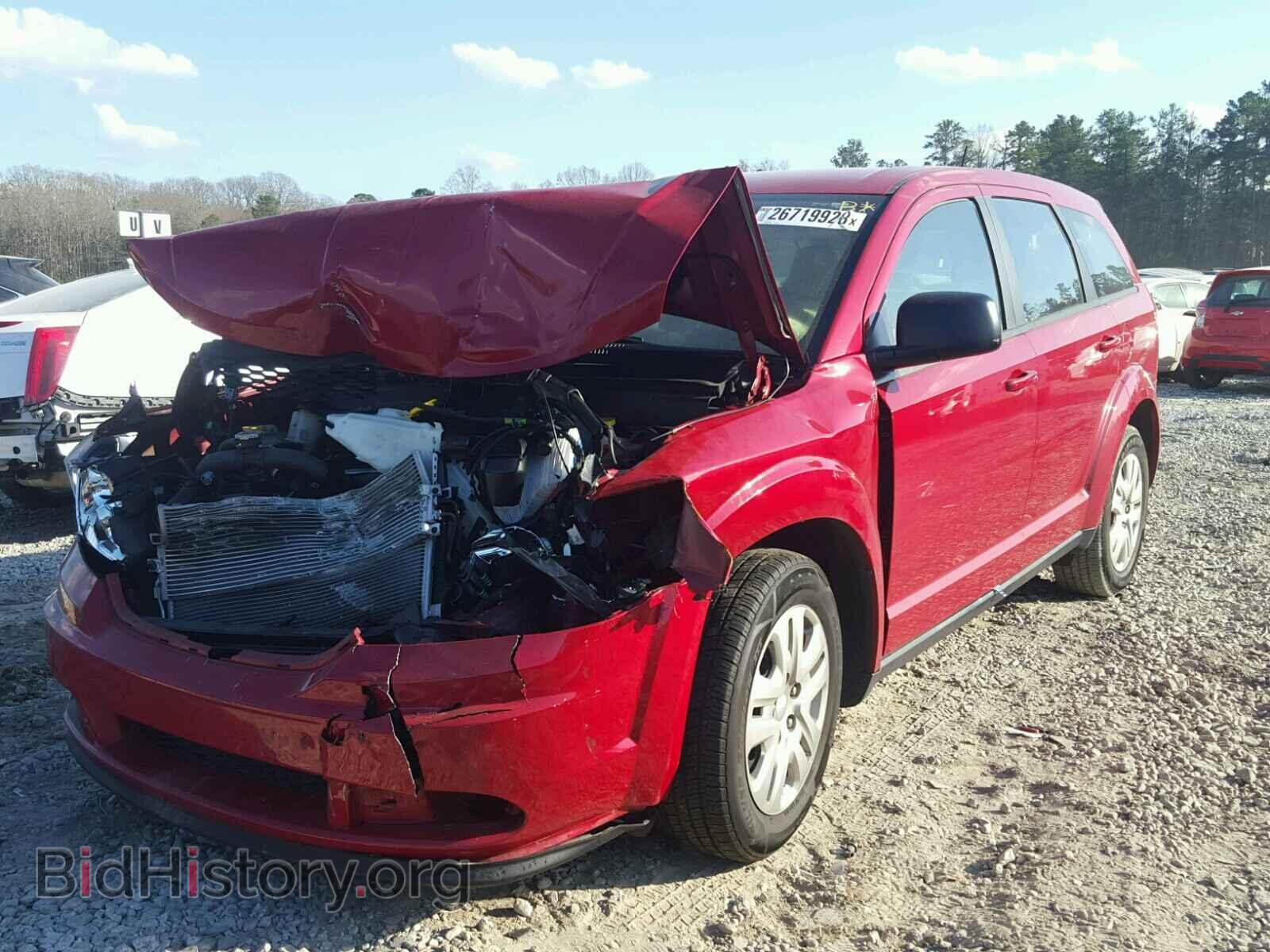2015 DODGE JOURNEY - VIN: 3C4PDCABXFT745449 - Фото 2