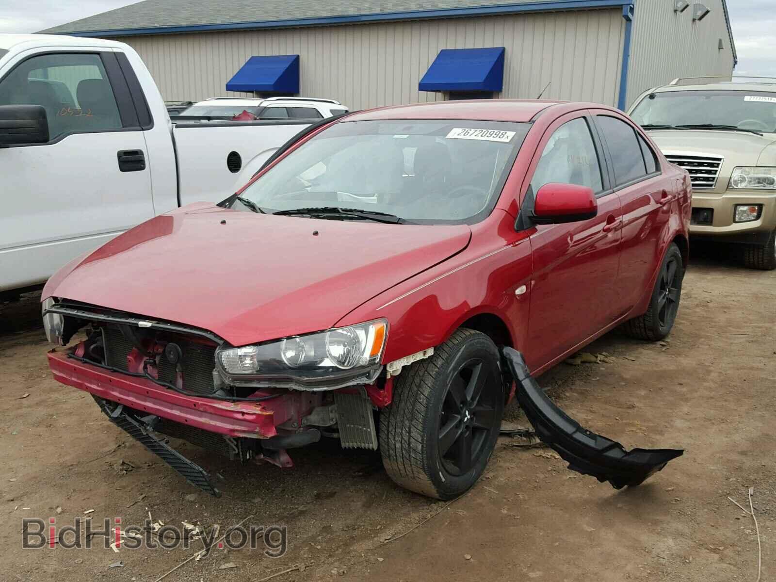 2008 MITSUBISHI LANCER - VIN: JA3AU26U18U026558 - Фото 2