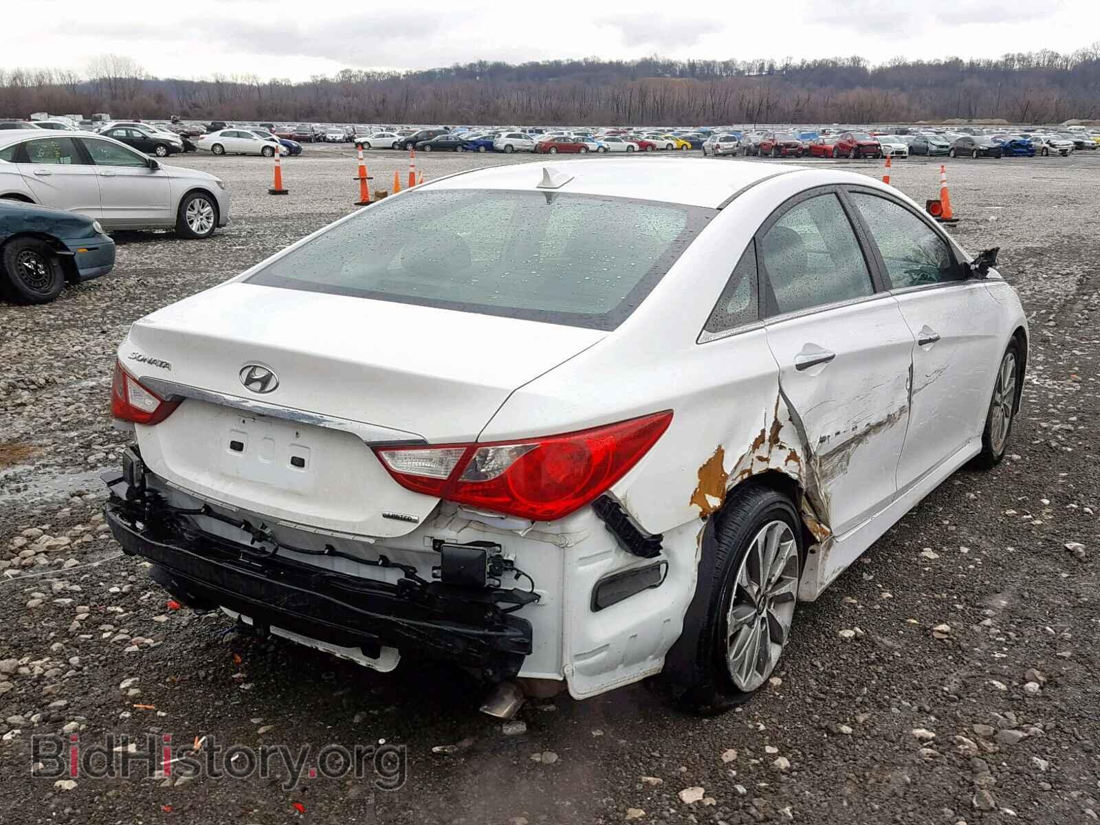 2014 HYUNDAI SONATA - VIN: 5NPEC4AC2EH812827 - Photo 4