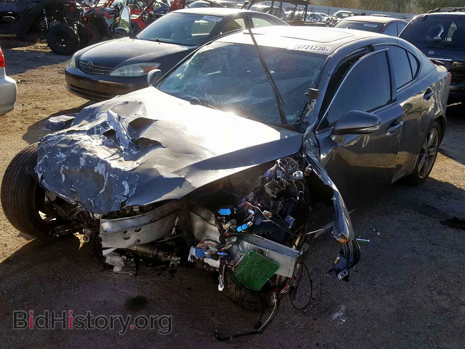 2012 LEXUS IS - VIN: JTHBF5C20C5181804 - Фото 2