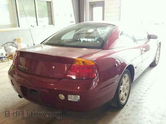 2001 CHRYSLER SEBRING - VIN: 4C3AG52H91E090403 - Фото 4