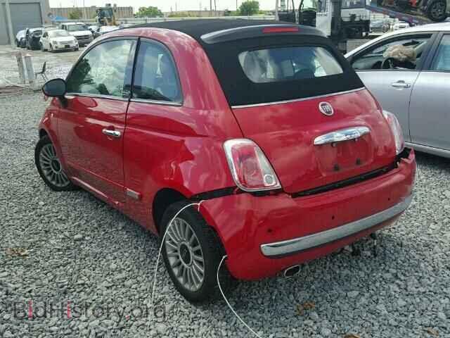 2012 FIAT 500 - VIN: 3C3CFFER8CT130108 - Фото 3