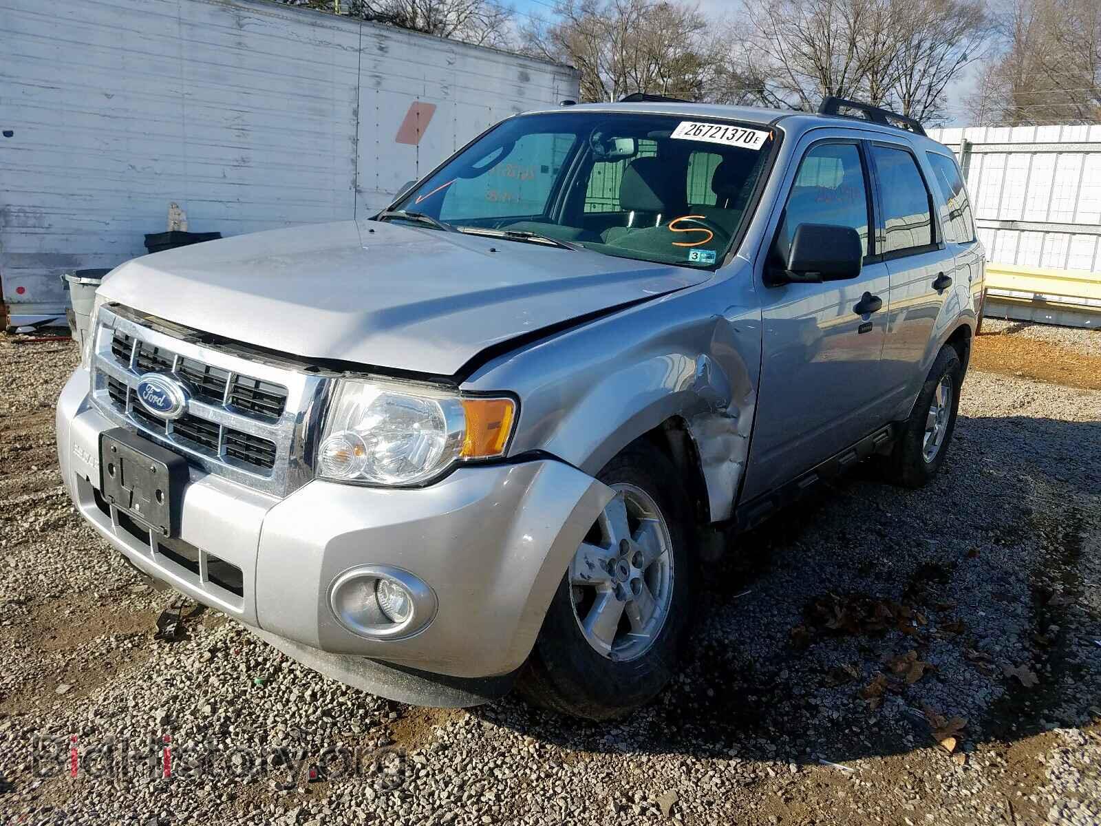 2011 FORD ESCAPE - VIN: 1FMCU9DG8BKB51555 - Фото 2