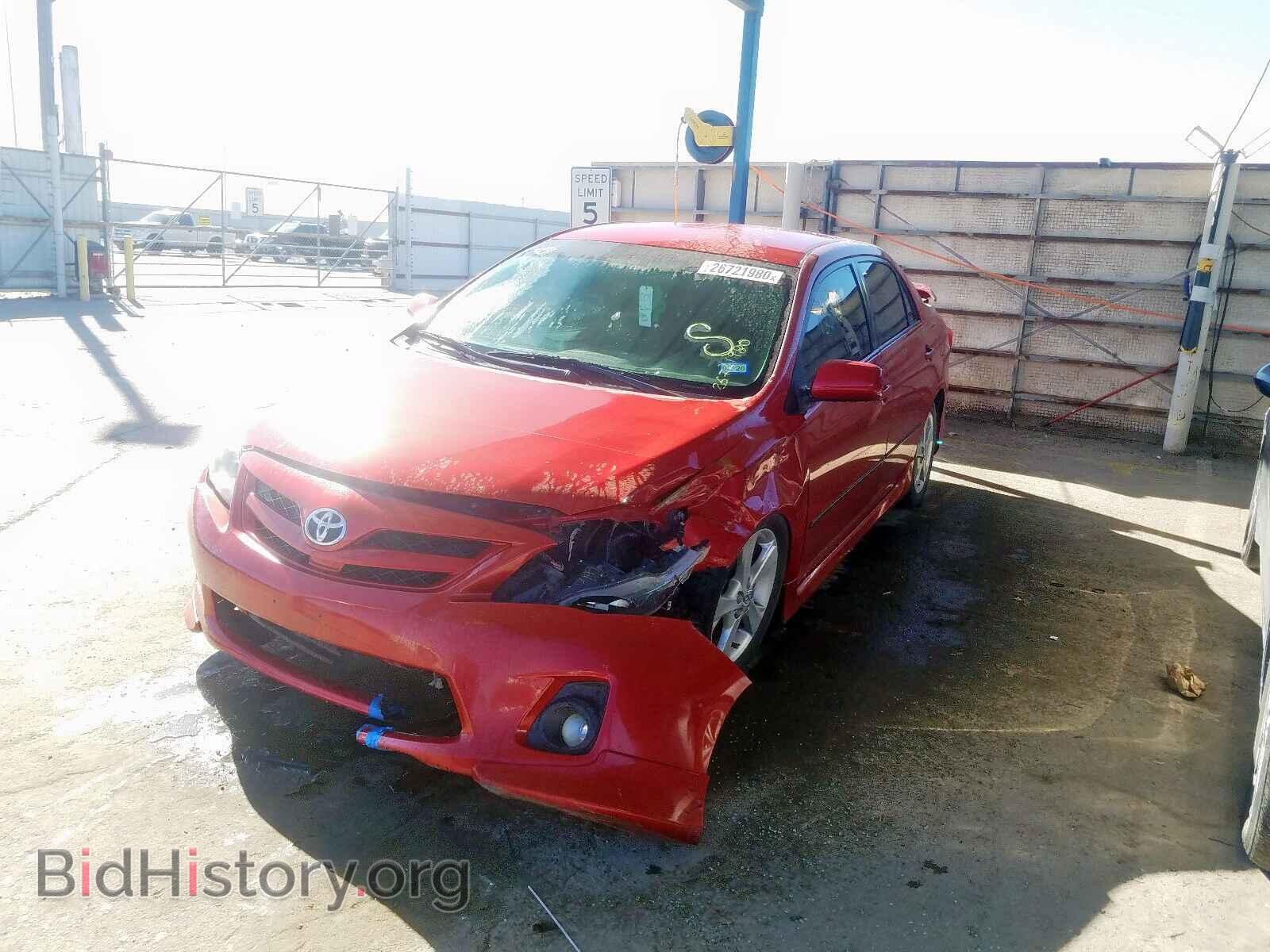 2011 TOYOTA COROLLA - VIN: 2T1BU4EE7BC616229 - Photo 2