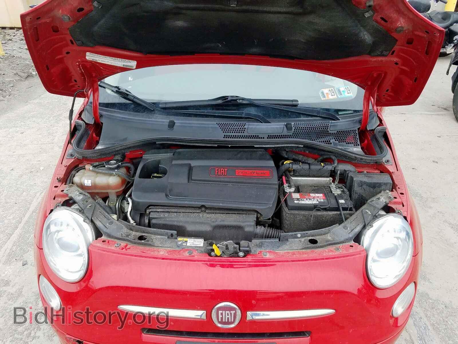2012 FIAT 500 - VIN: 3C3CFFAR3CT379180 - Фото 7