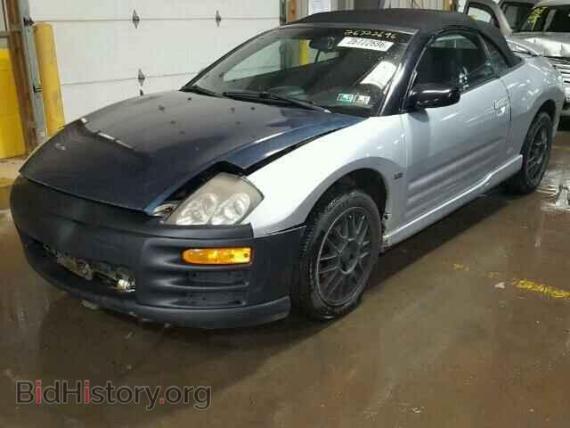 2001 MITSUBISHI ECLIPSE - VIN: 4A3AE85H21E159610 - Фото 2