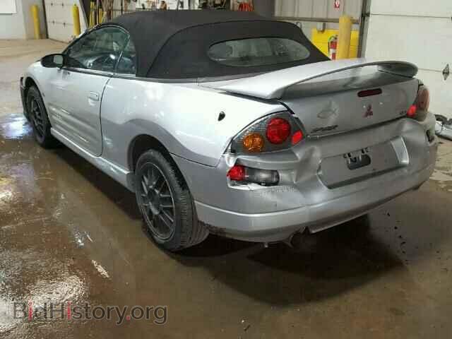 2001 MITSUBISHI ECLIPSE - VIN: 4A3AE85H21E159610 - Фото 3