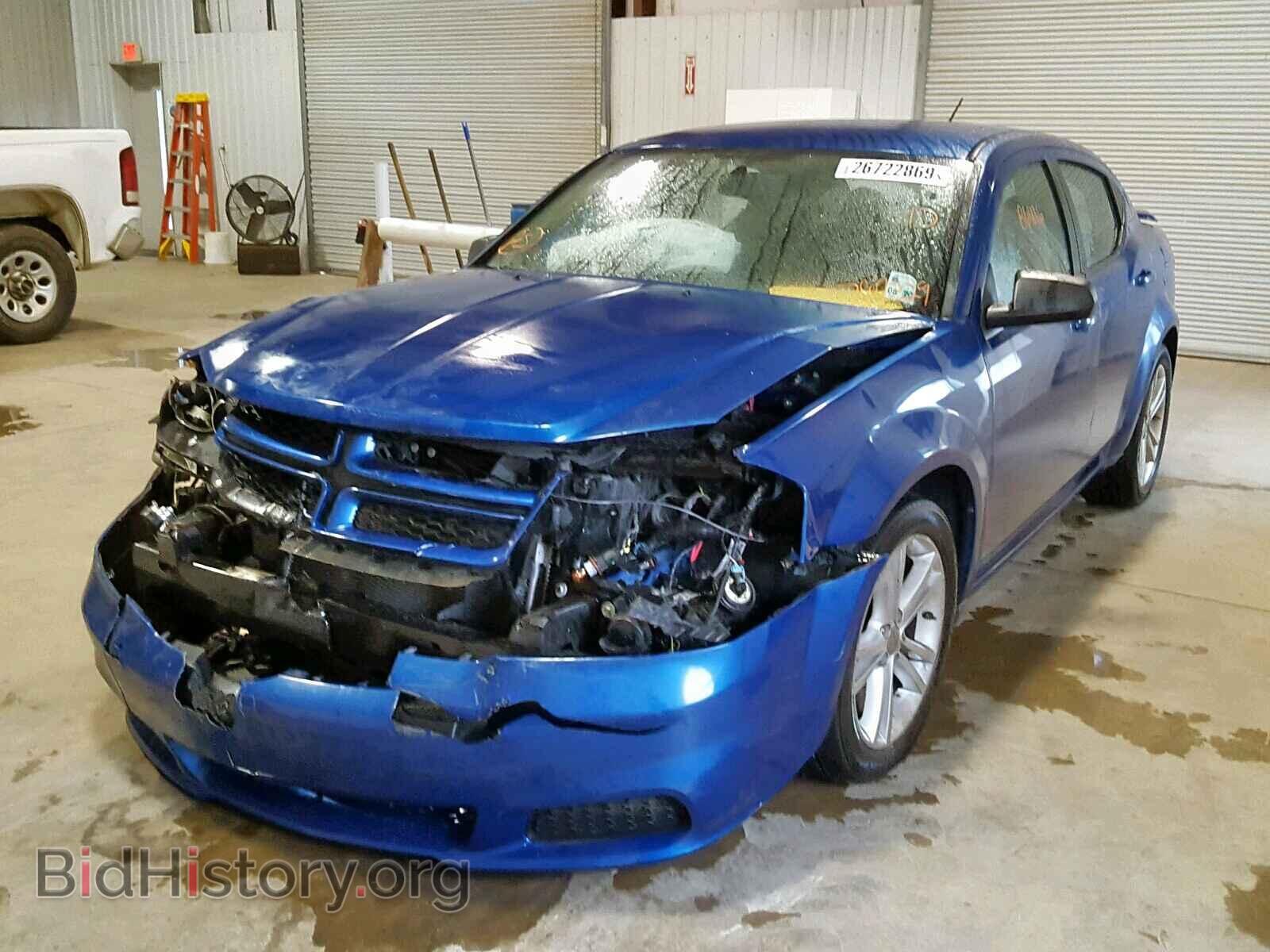2013 DODGE AVENGER - VIN: 1C3CDZAG1DN769329 - Фото 2