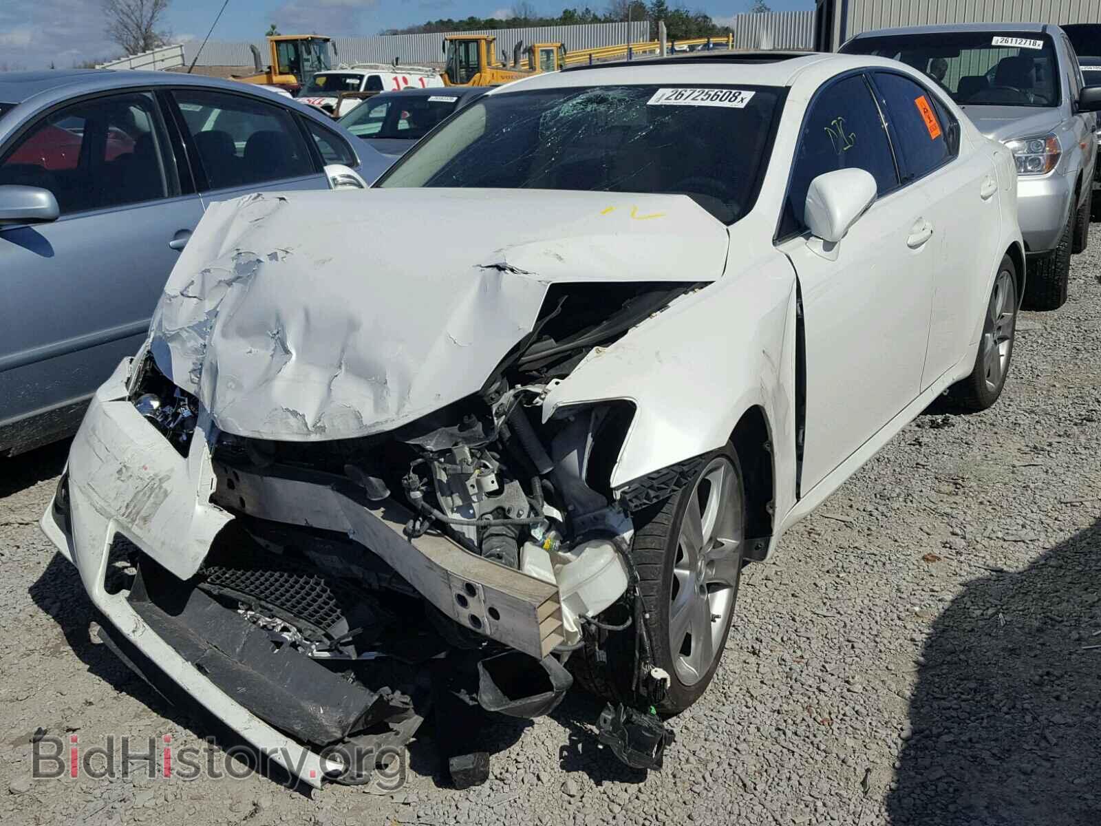2011 LEXUS IS250 - VIN: JTHBF5C28B5148189 - Фото 2