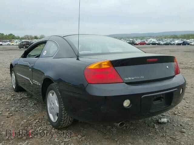 2001 CHRYSLER SEBRING - VIN: 4C3AG42H01E211796 - Фото 3