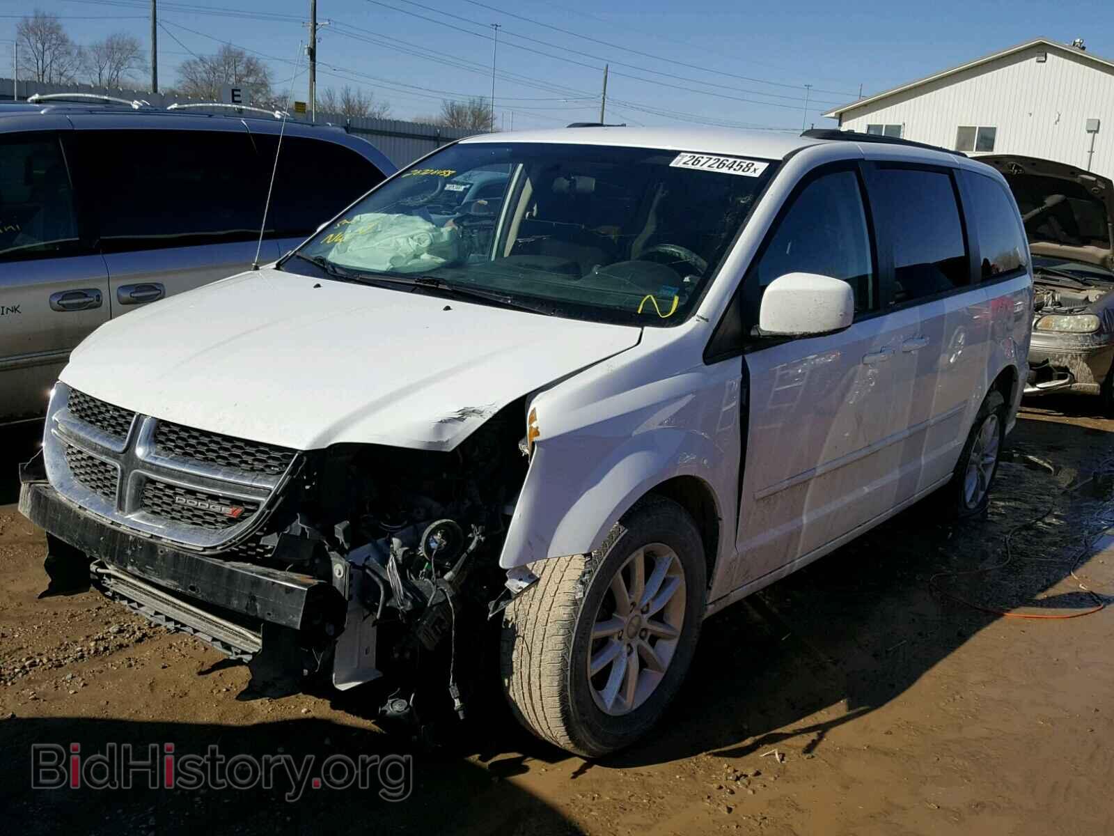 2014 DODGE CARAVAN - VIN: 2C4RDGCG9ER155513 - Фото 2