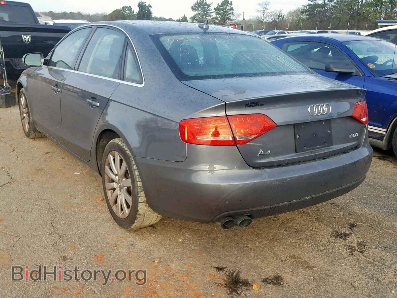 2012 AUDI A4 - VIN: WAUBFAFL3CA021936 - Photo 3