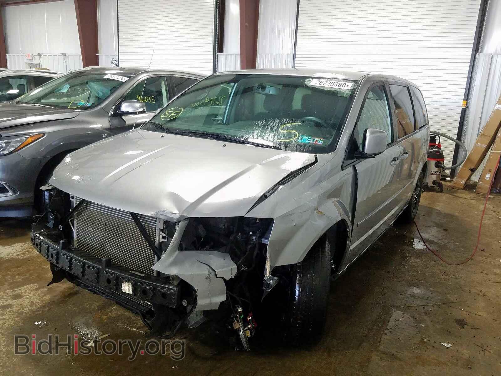2017 DODGE CARAVAN - VIN: 2C4RDGBG6HR726865 - Фото 2