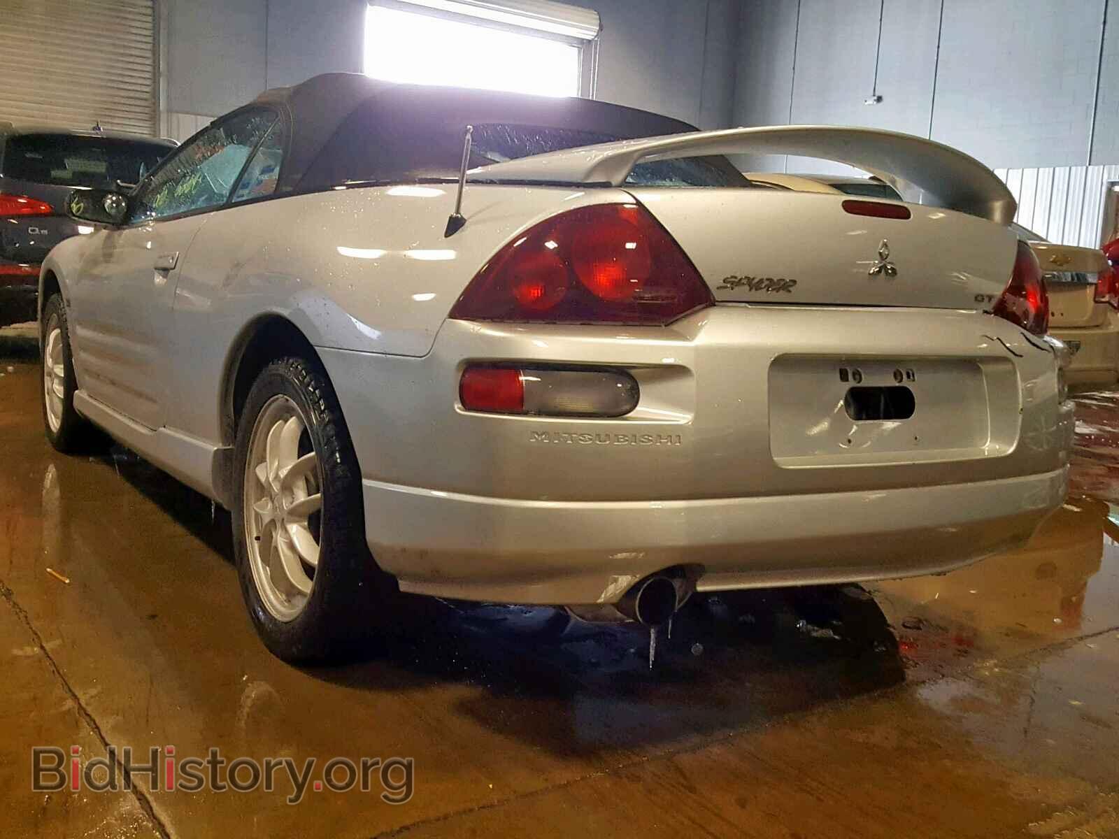 2002 MITSUBISHI ECLIPSE - VIN: 4A3AE85H22E046211 - Фото 3