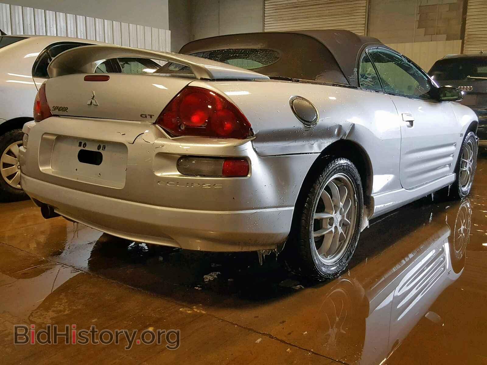 2002 MITSUBISHI ECLIPSE - VIN: 4A3AE85H22E046211 - Фото 4