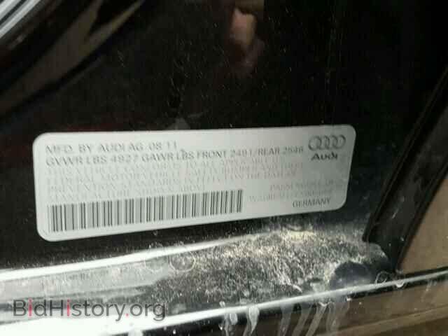 2012 AUDI A4 - VIN: WAUBFAFL5CN007058 - Фото 10