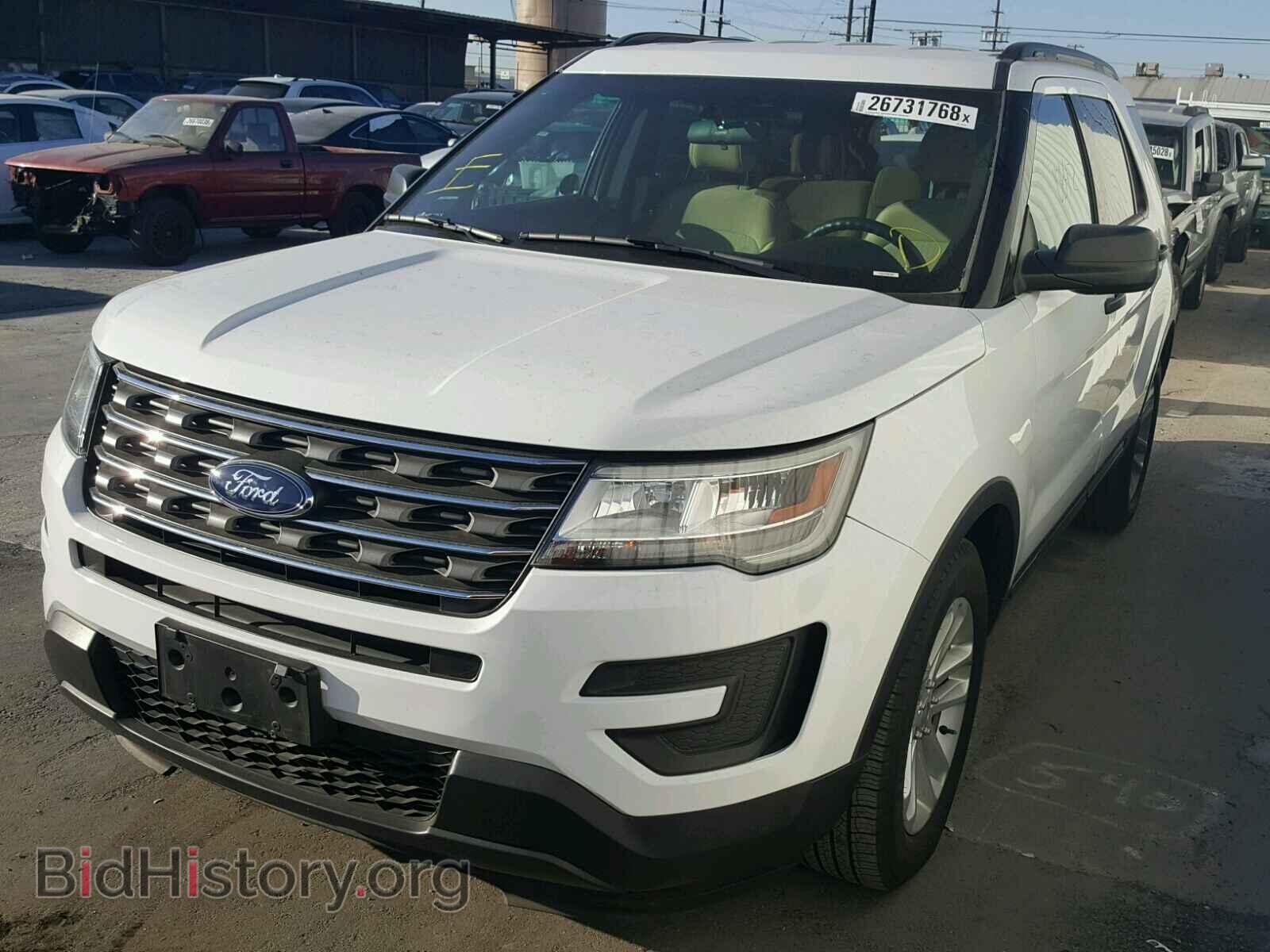 2016 FORD EXPLORER - VIN: 1FM5K7B80GGD29189 - Фото 2