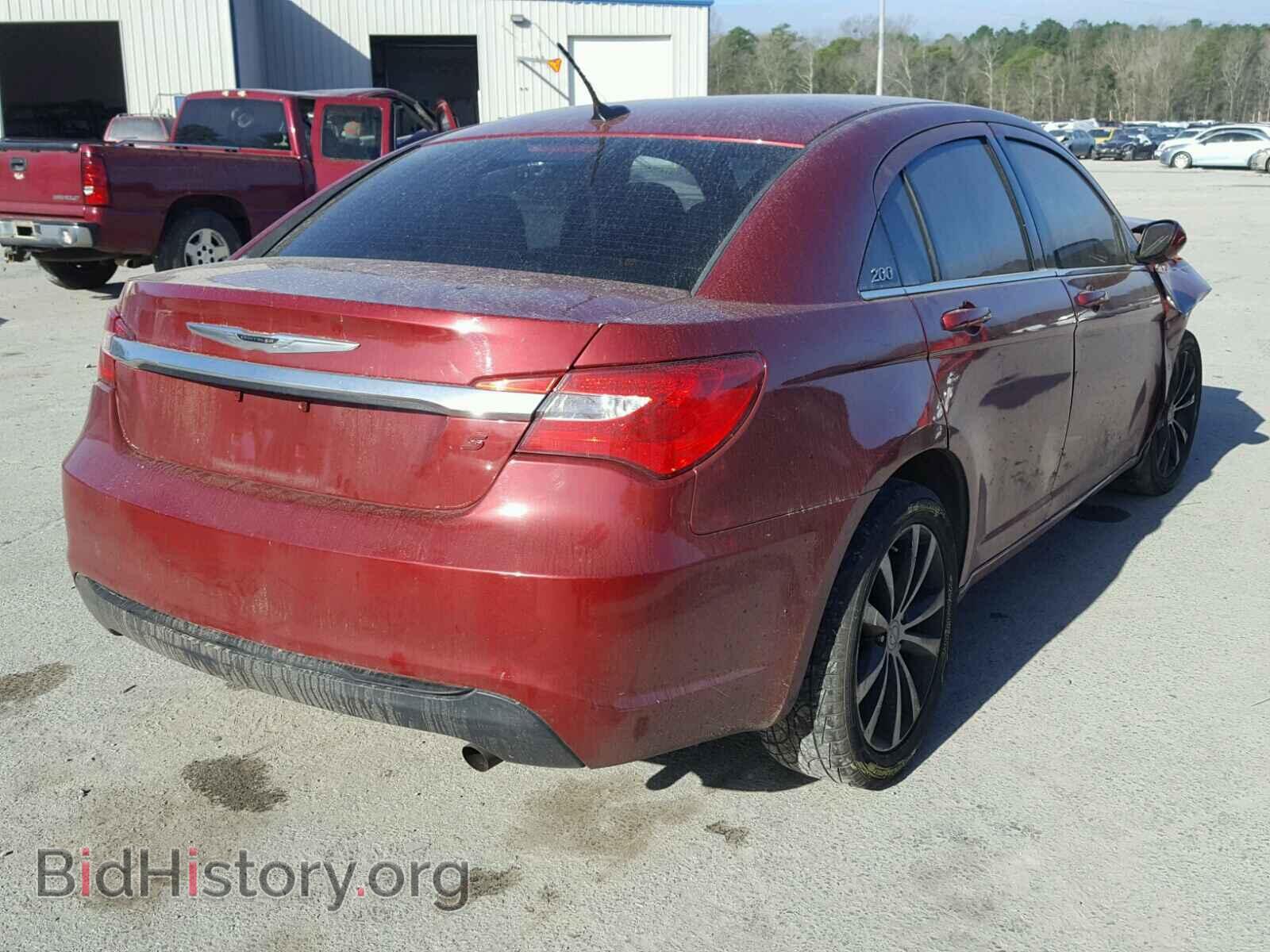 2014 CHRYSLER 200 - VIN: 1C3CCBBB7EN186553 - Фото 4