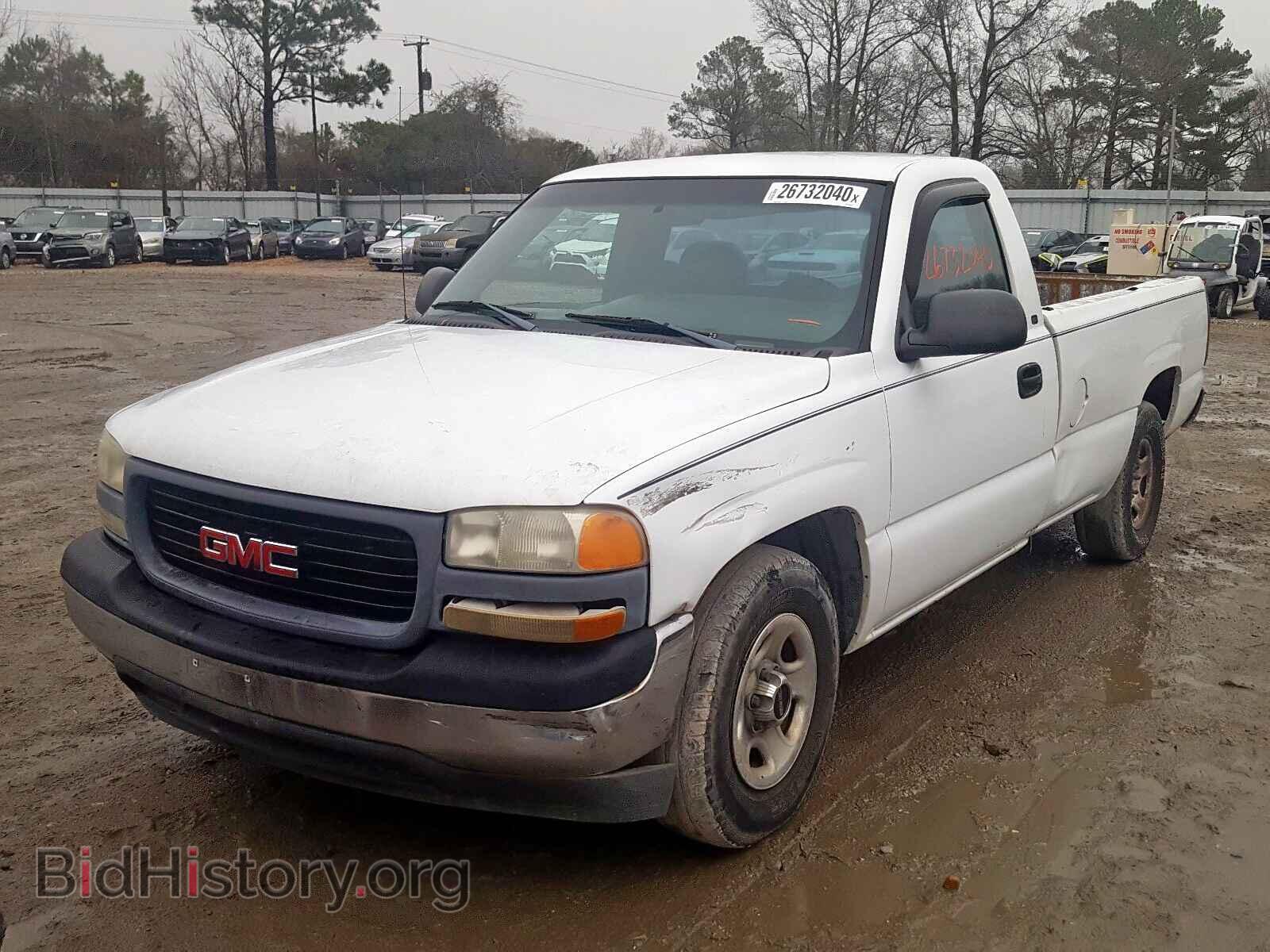2001 GMC NEW SIERRA - VIN: 1GTEC14V61E900933 - Фото 2