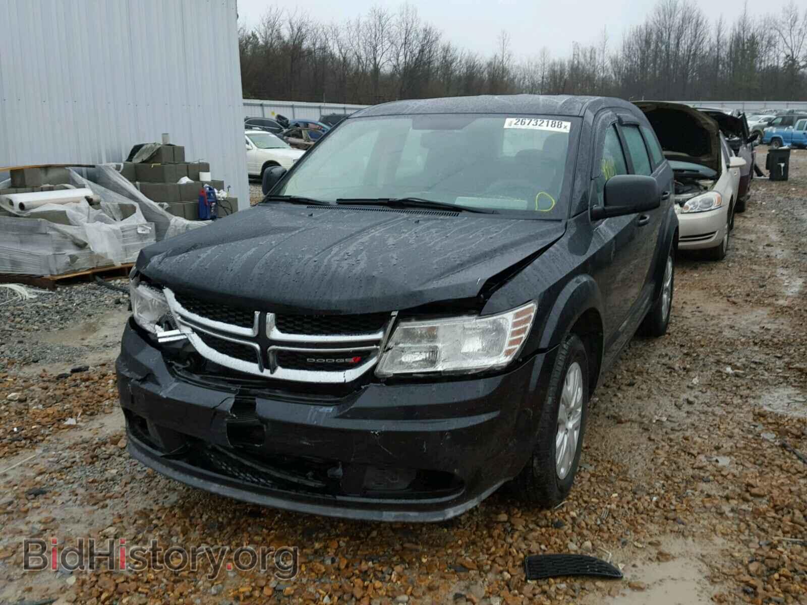2015 DODGE JOURNEY - VIN: 3C4PDCAB6FT557110 - Фото 2