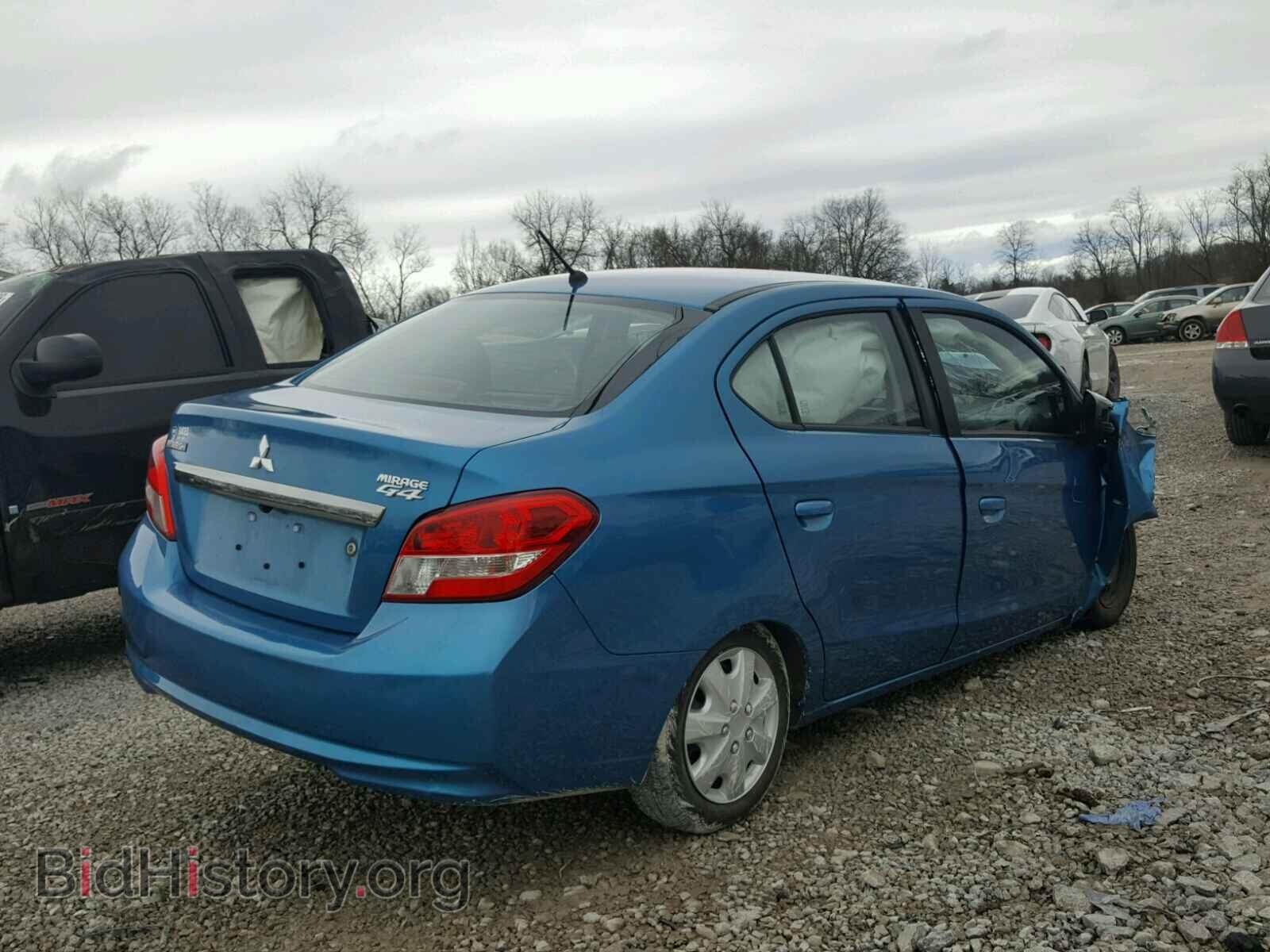 2017 MITSUBISHI MIRAGE - VIN: ML32F3FJ3HHF07650 - Фото 4
