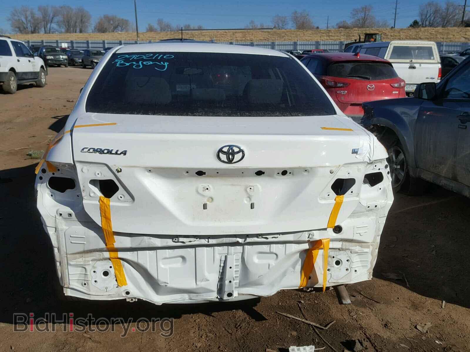 2011 TOYOTA COROLLA BA - VIN: 2T1BU4EE2BC589683 - Фото 9