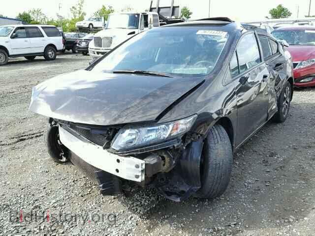 2014 HONDA CIVIC - VIN: 2HGFB2F82EH521206 - Photo 2