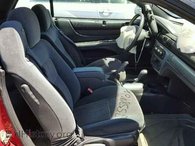 2004 CHRYSLER SEBRING - VIN: 1C3EL55R64N406055 - Фото 5