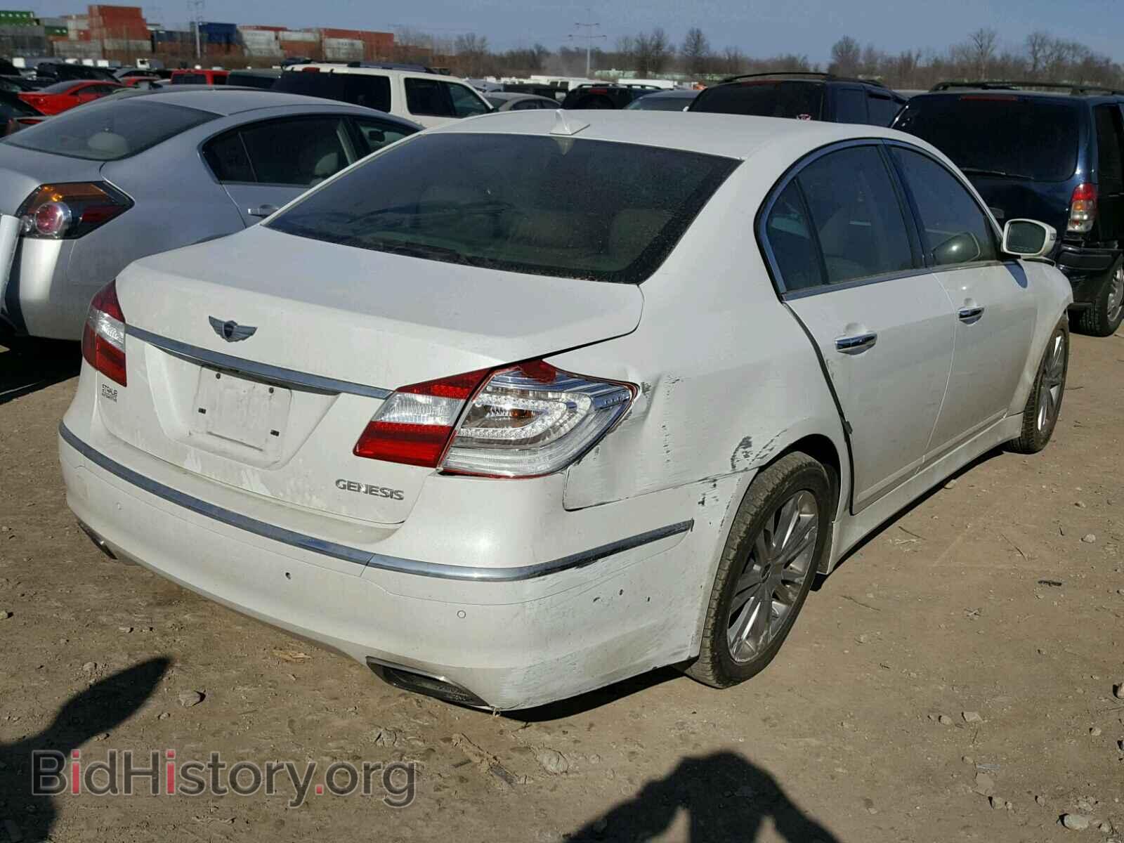 2012 HYUNDAI GENESIS - VIN: KMHGC4DD6CU151959 - Фото 4