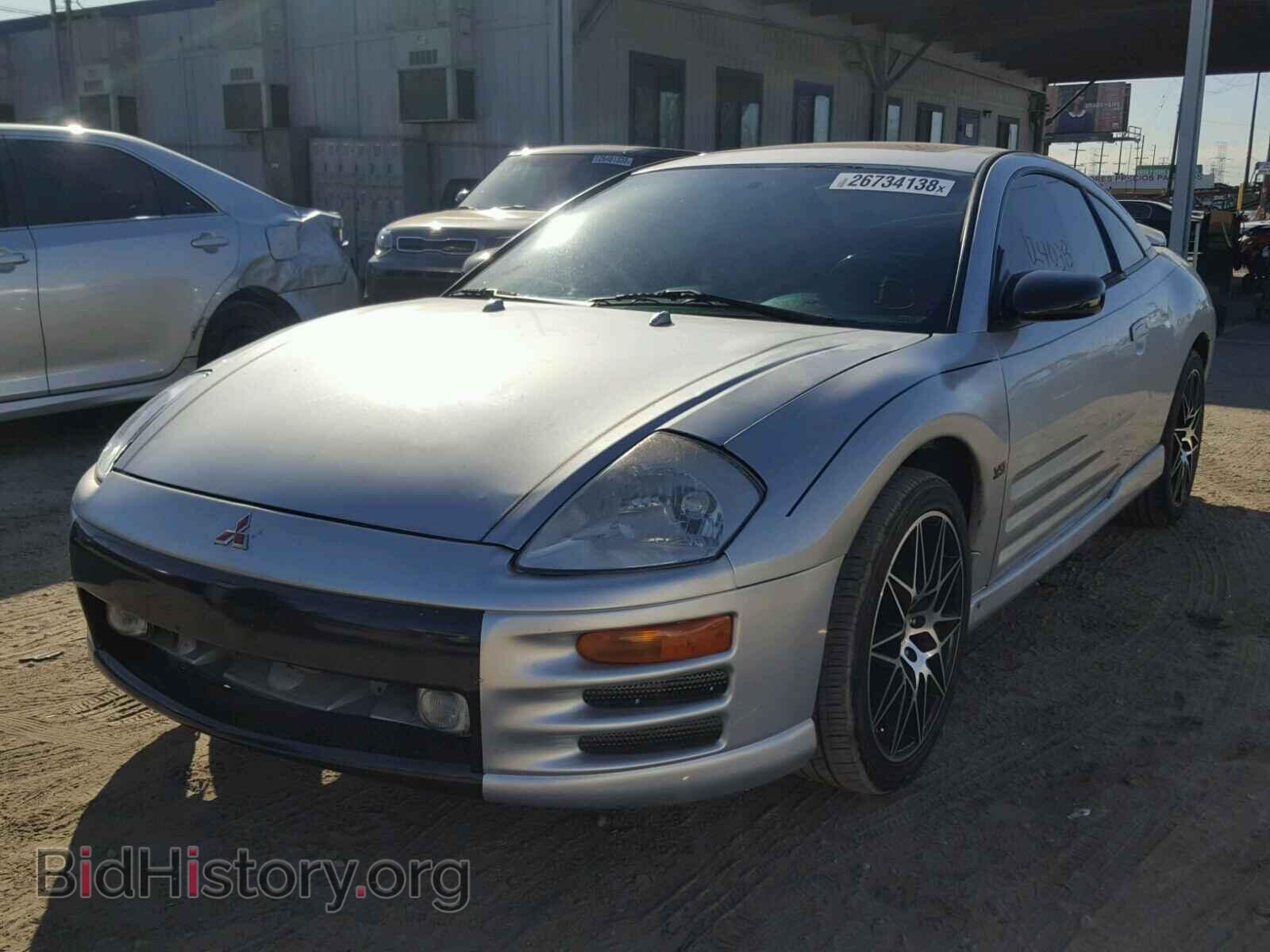 2000 MITSUBISHI ECLIPSE - VIN: 4A3AC84L9YE130725 - Фото 2